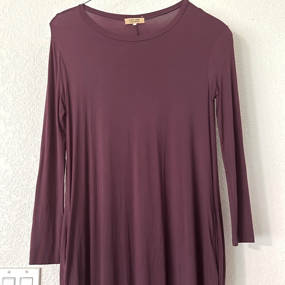 Piko 1988 the perfect long sleeve swing dress